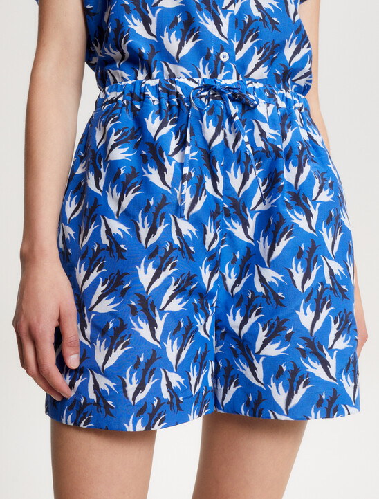 All Over Print Cotton Viscose Shors