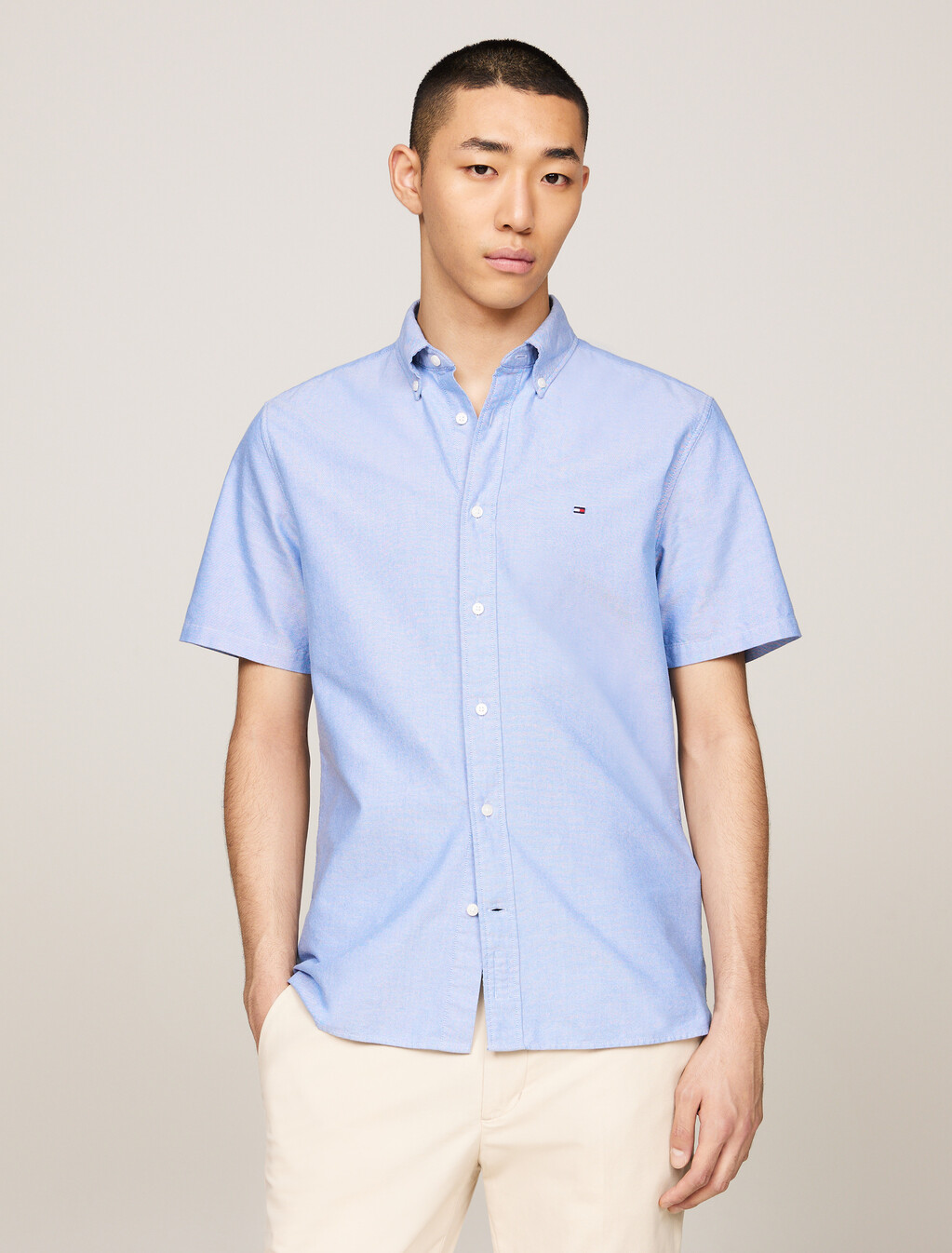 Heritage Oxford Regular Shirt, Shirt Blue, hi-res