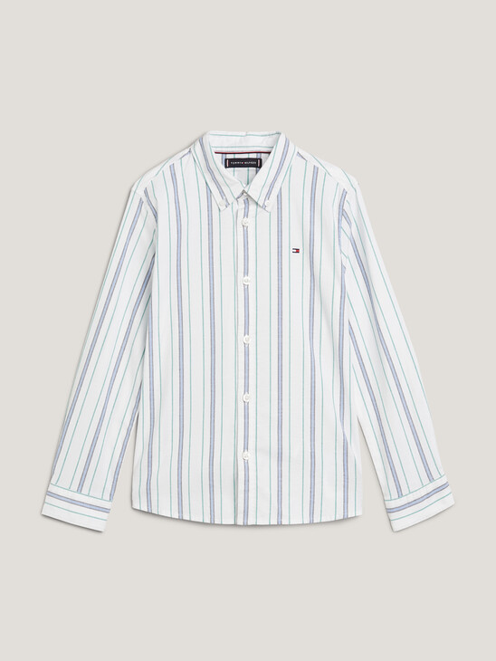 Stripe Oversized Fit Oxford Shirt