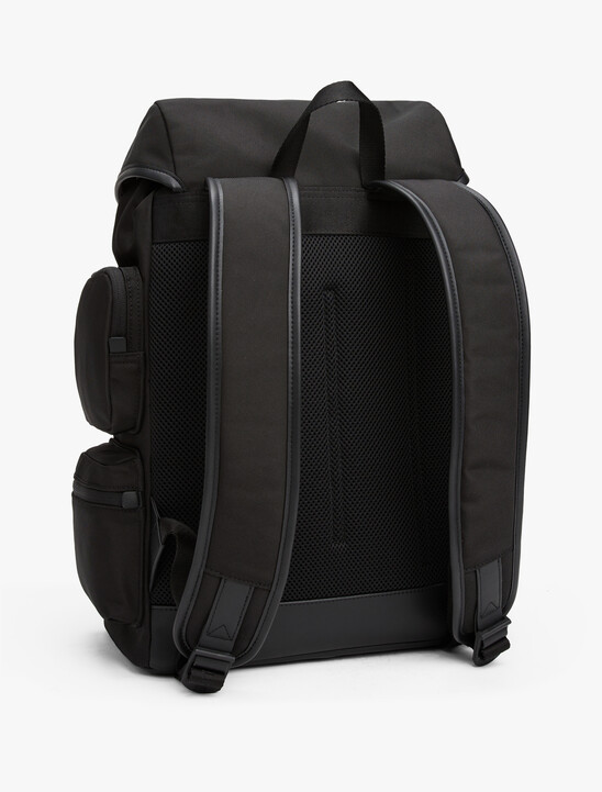 Nylon Travel Flap Backpack