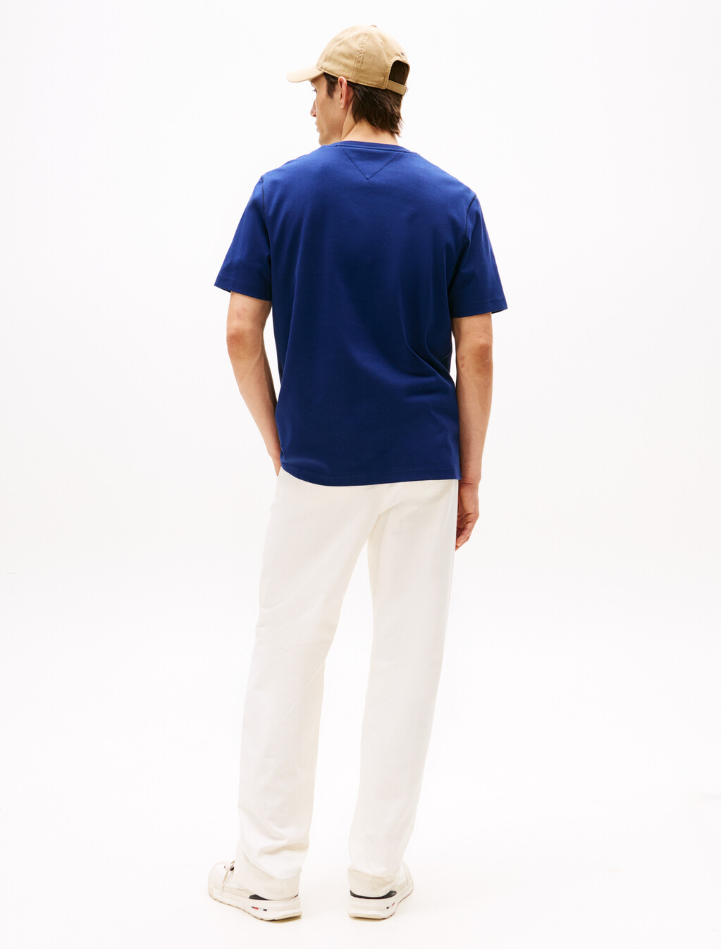 Arch Embossed Logo T-Shirt, Preppy Navy, hi-res