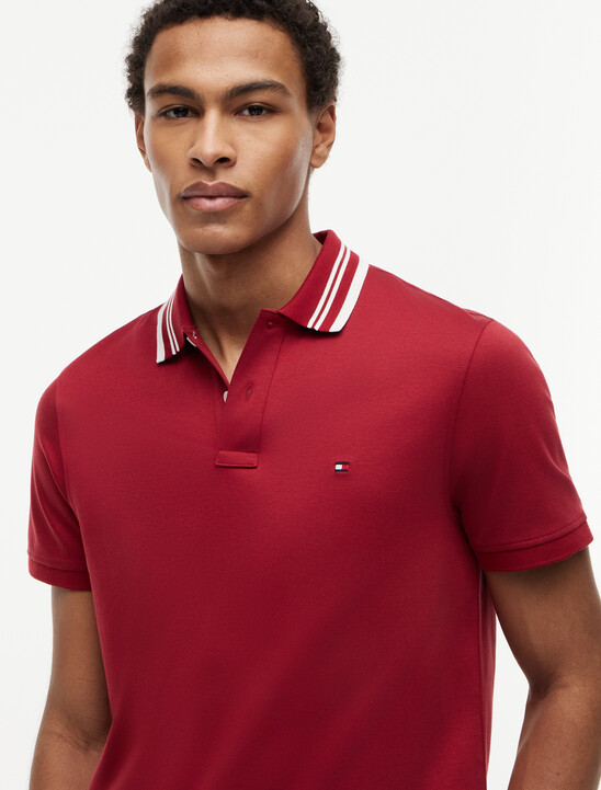 Asia Fit Mercerized Jacquard Polo