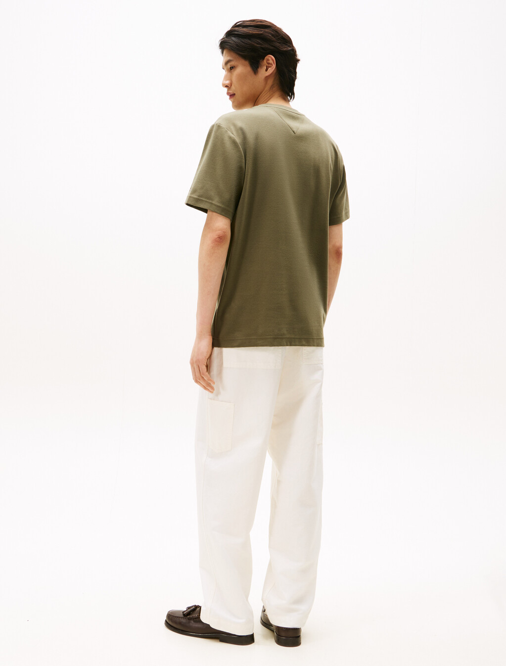 Seasonal Flag Logo T-Shirt, Battle Green, hi-res