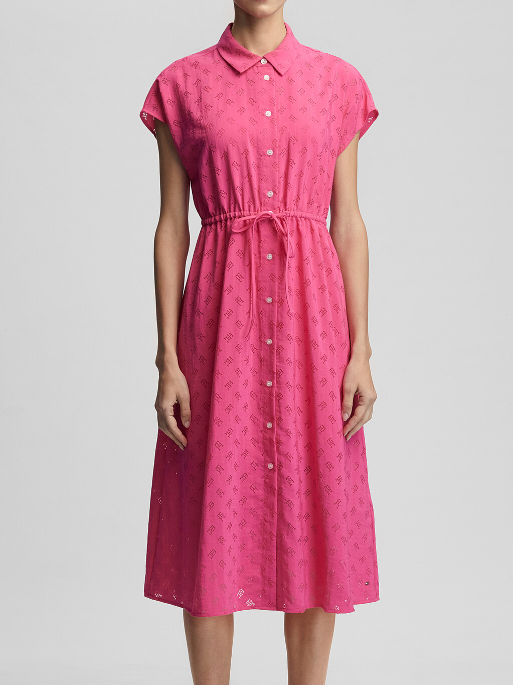 Midi dress tommy hilfiger clearance