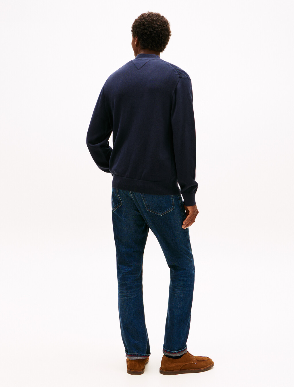 Textured Zip Through Bomber Jacket, Desert Sky, hi-res