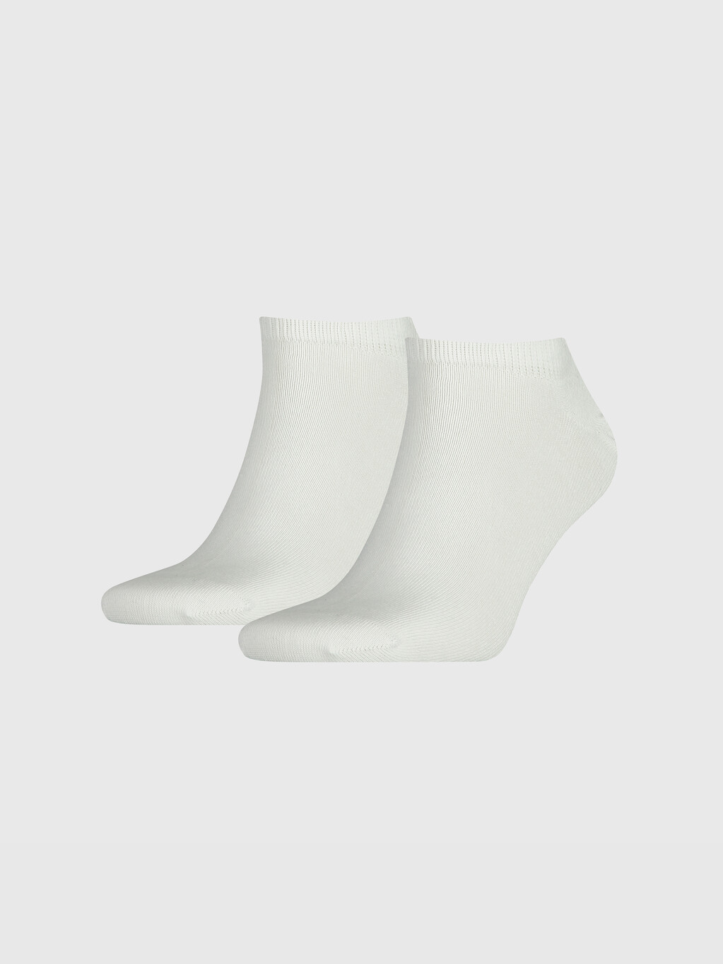 2-Pack Plain Sneaker Socks, white, hi-res