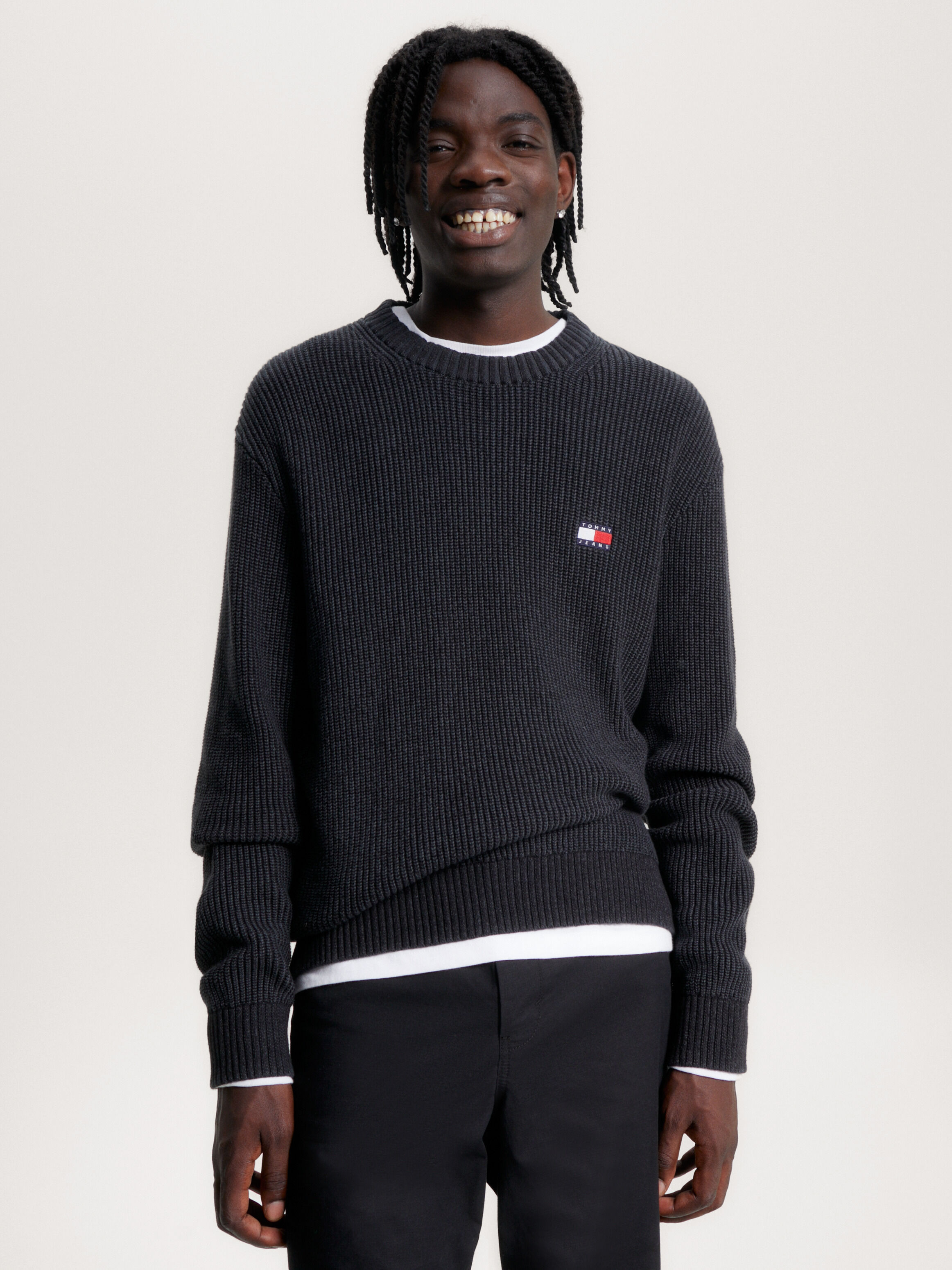 Badge crew cheap tommy hilfiger