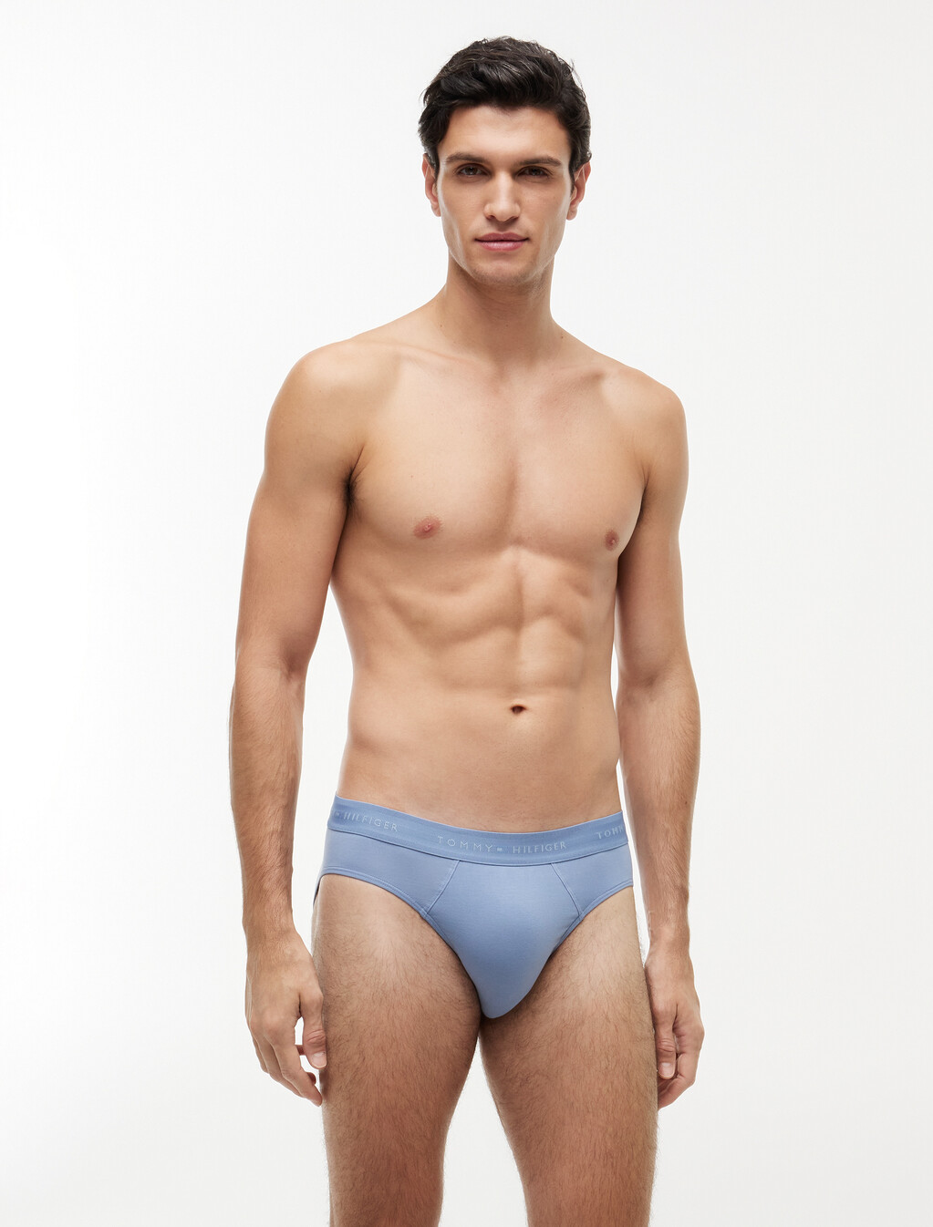 Logo Brief 3 Pack, Drk Ash/Blk/Brsk Blu, hi-res