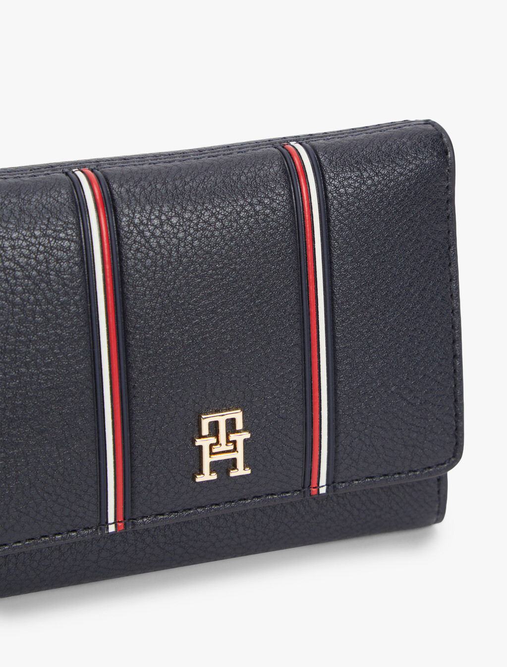 Hilfiger Icon Signature Trifold Wallet, Space Blue, hi-res