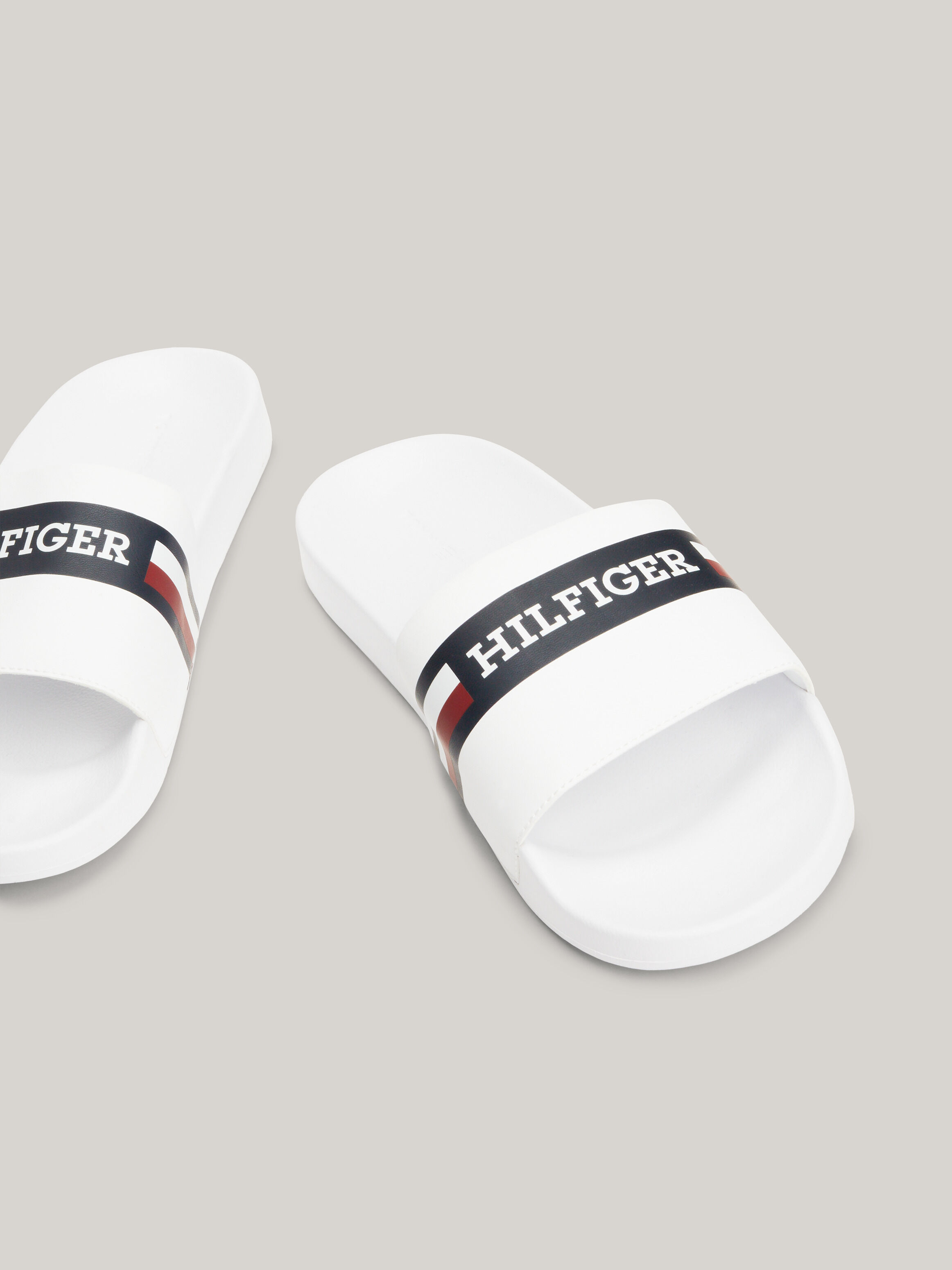 White tommy slides outlet
