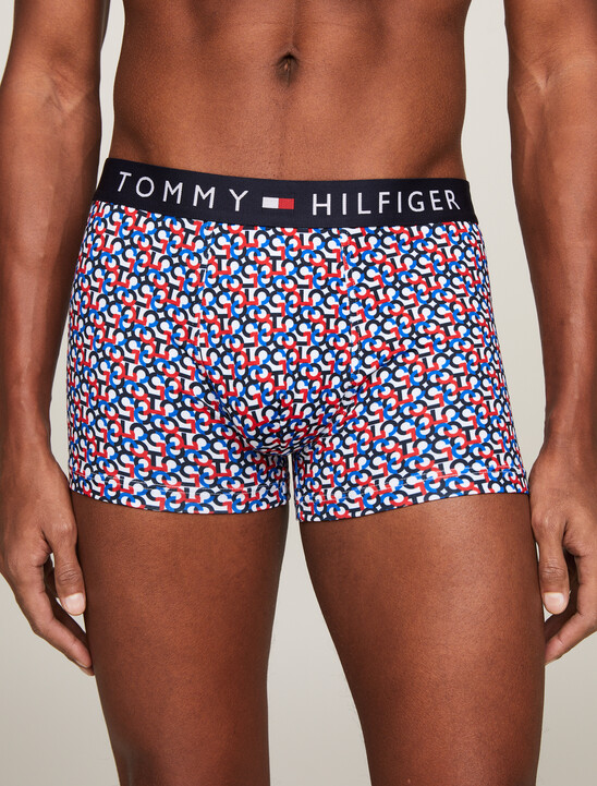 Th Original Print Logo Waistband Trunks