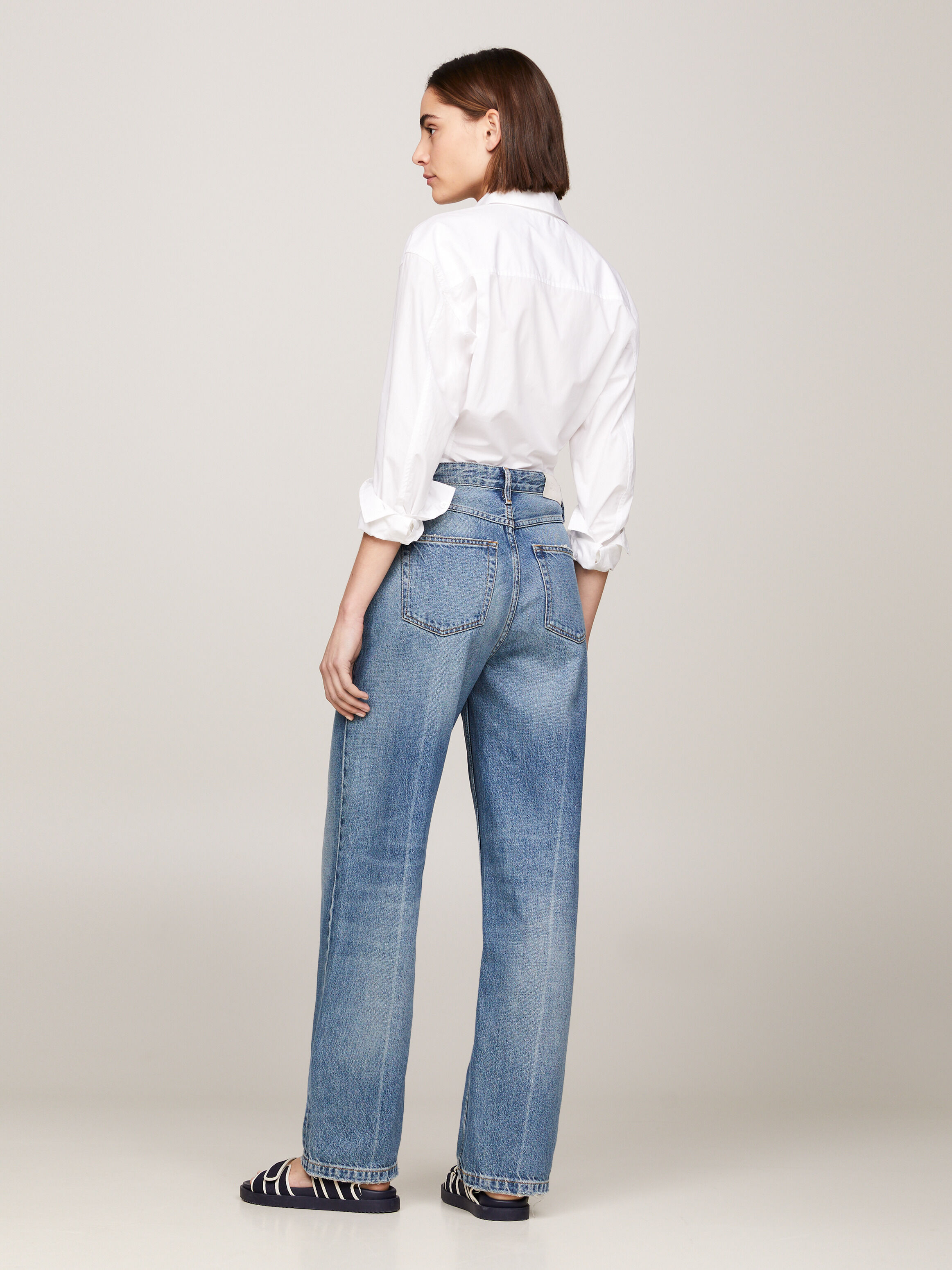 Tommy hilfiger high rise jeans hotsell