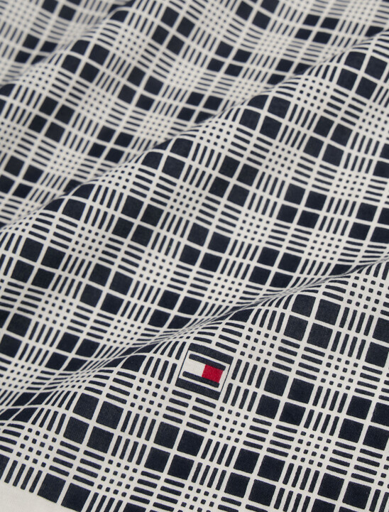 The Runway Collection Grid Check Bandana