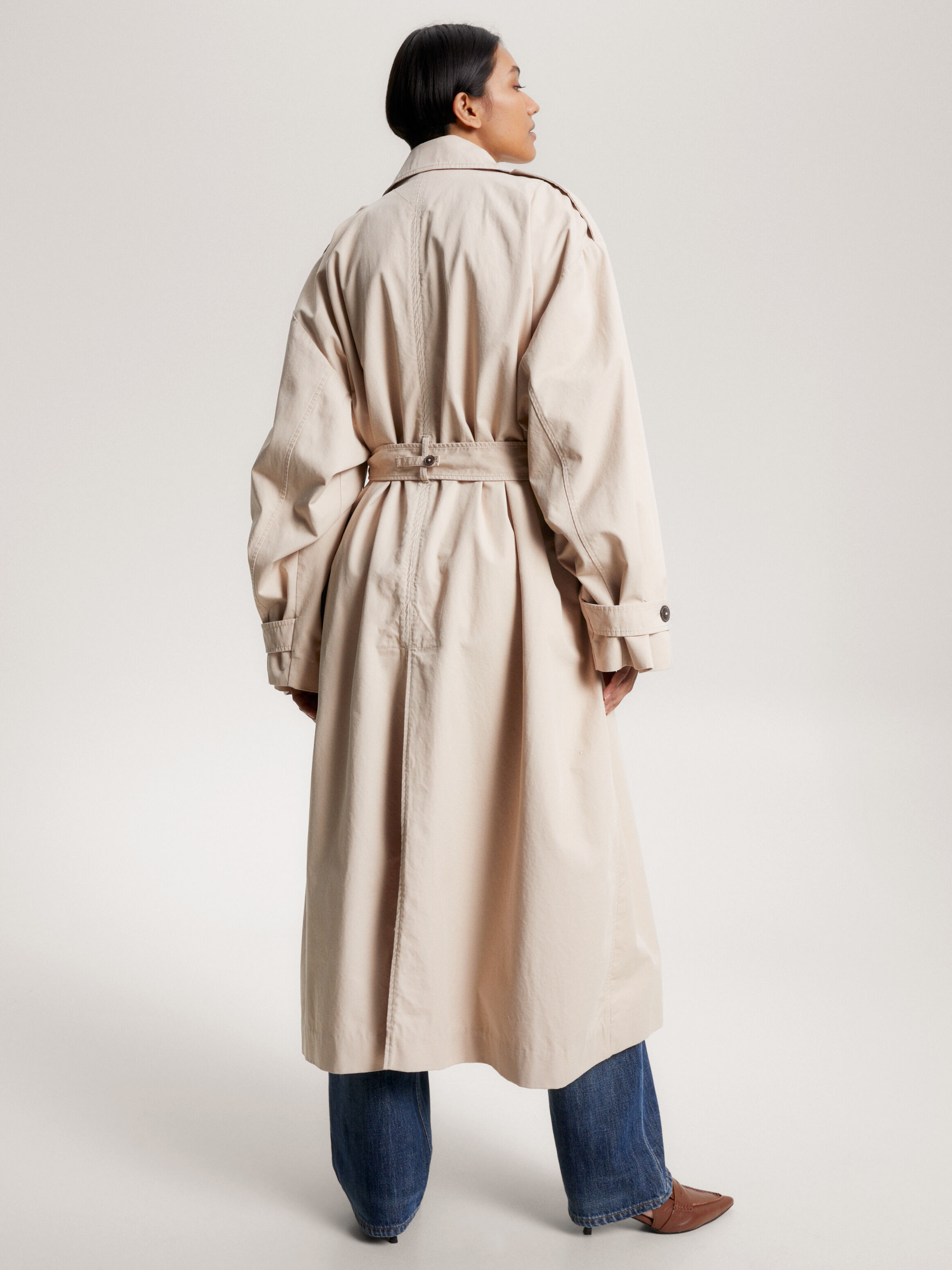 Relaxed trench coat online