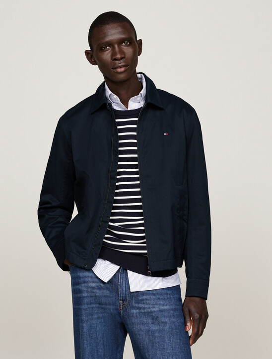 Flag Embroidery Cotton Ivy Jacket
