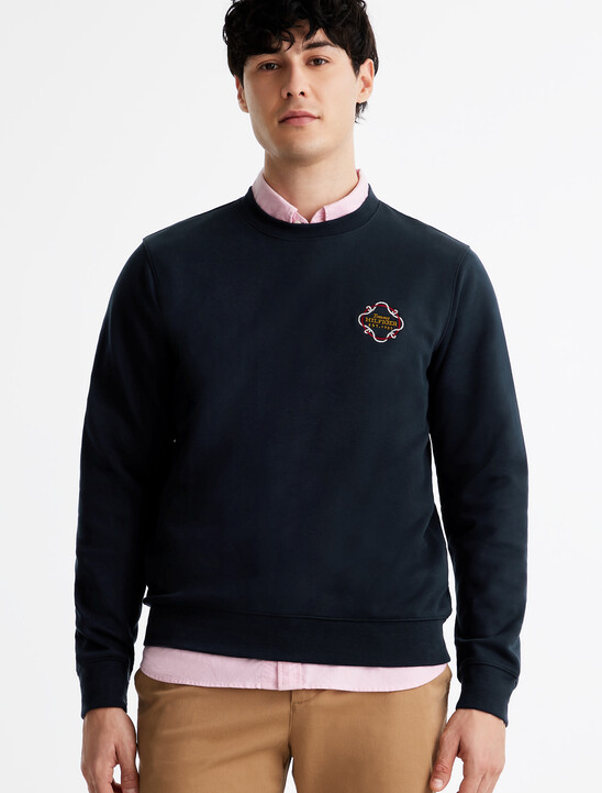 Rope Logo Interlock Sweatshirt