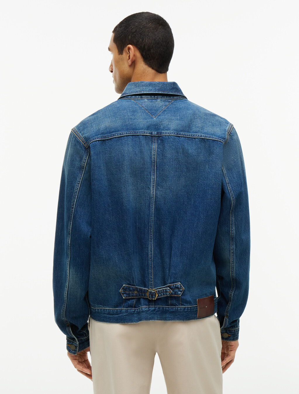 Regular Denim Jacket, Sebas Indigo, hi-res