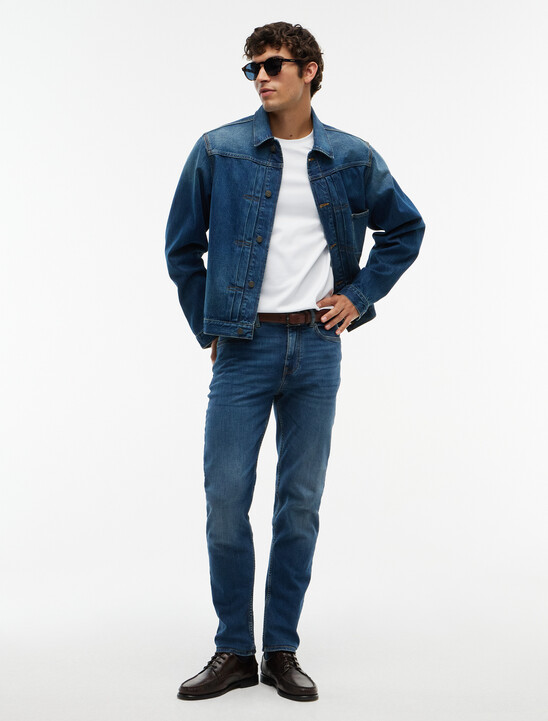 Bleecker Mid Blue Slim Jeans
