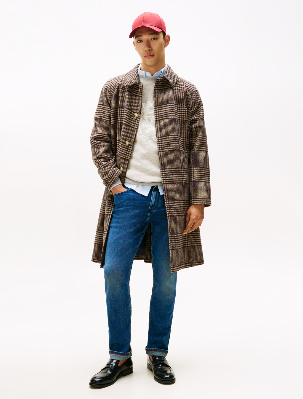 Denton Straight Recycled Cotton Jeans, Oliver Blue, hi-res