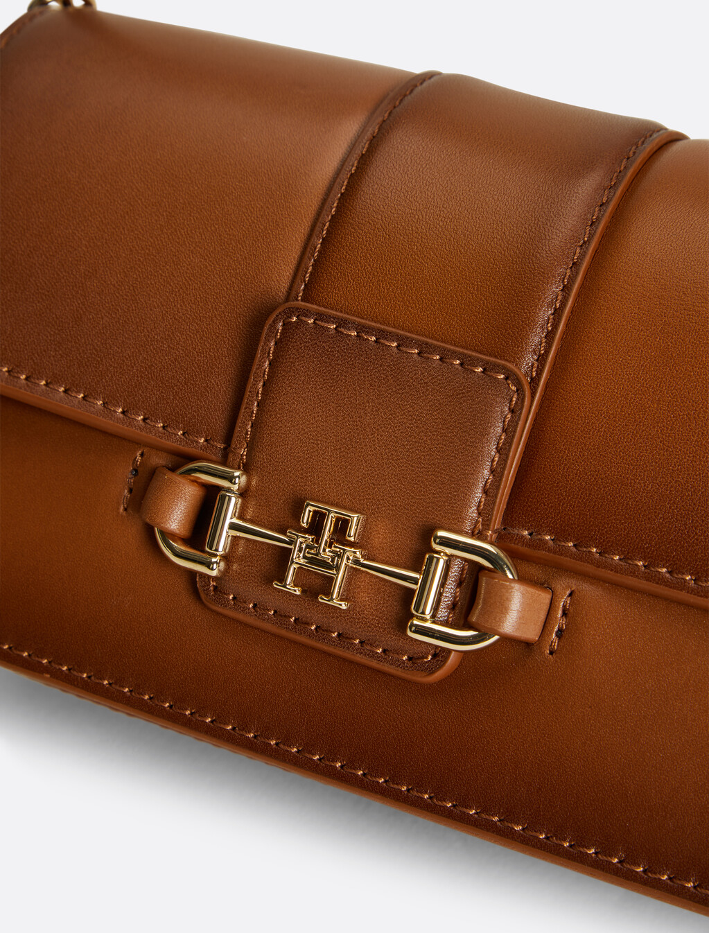 Heritage Leather Crossbody Bag, Burnished Tan, hi-res