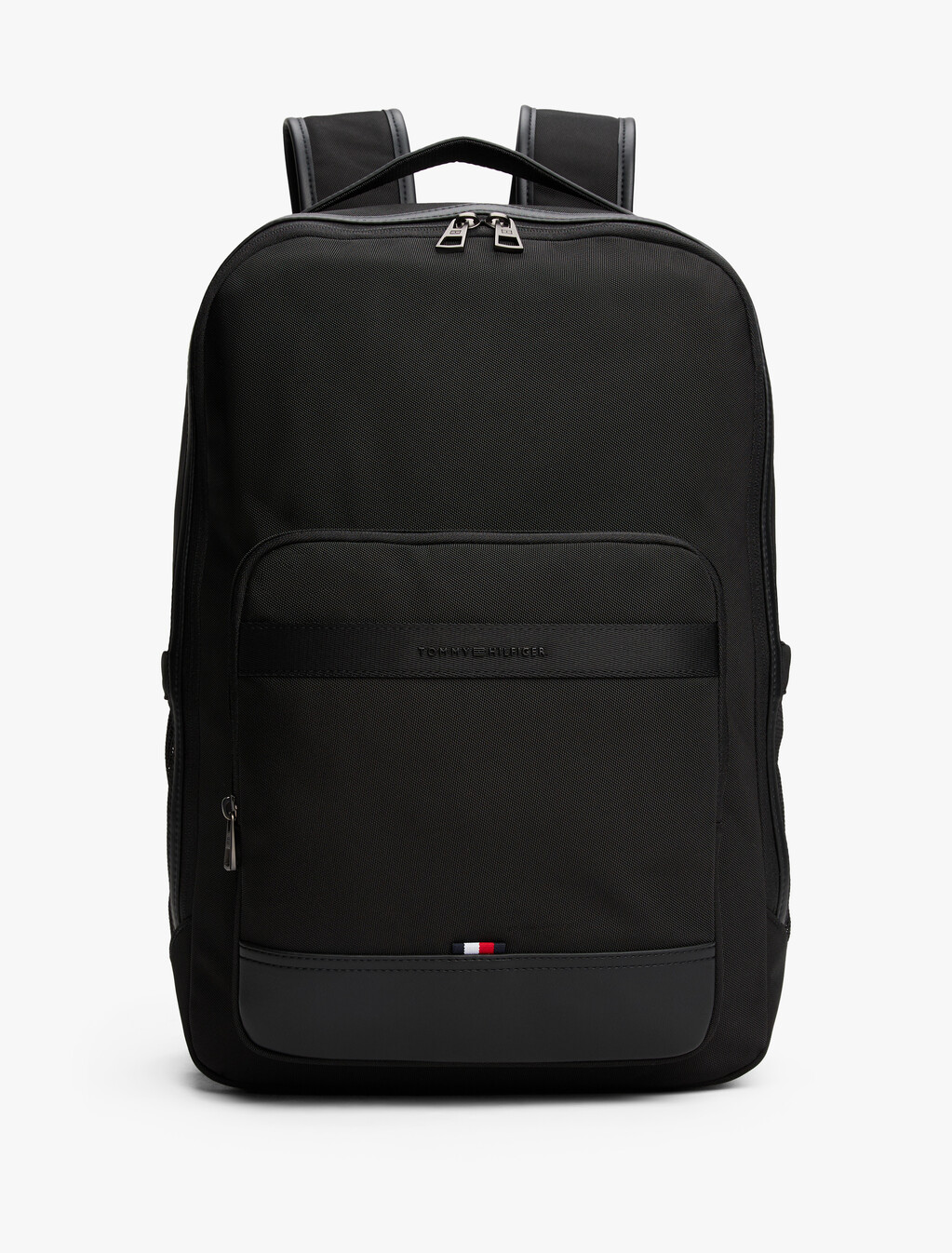 Nylon Travel Backpack, Black, hi-res