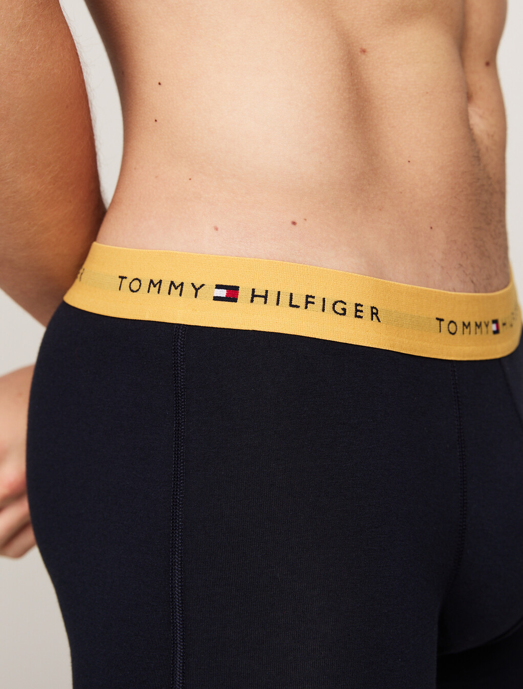 3-Pack Logo Waistband Trunks, Dark Magma/Vib Indigo/City Yellow, hi-res