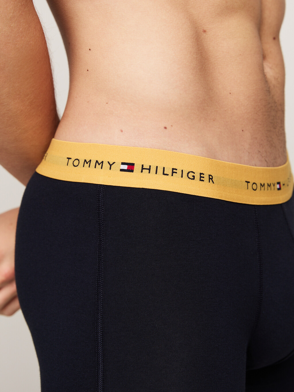 3-Pack Logo Waistband Trunks, Dark Magma/Vib Indigo/City Yellow, hi-res