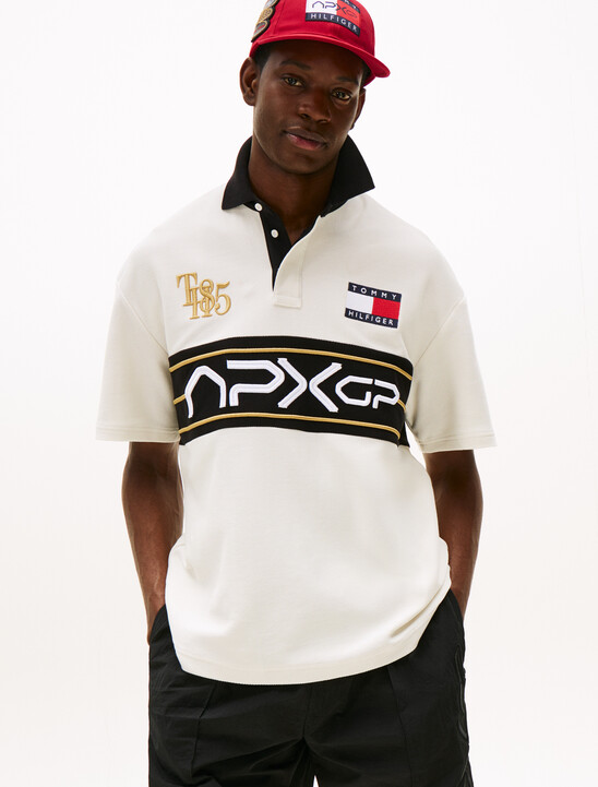 The APXGP Collection Relaxed Logo Polo Shirt