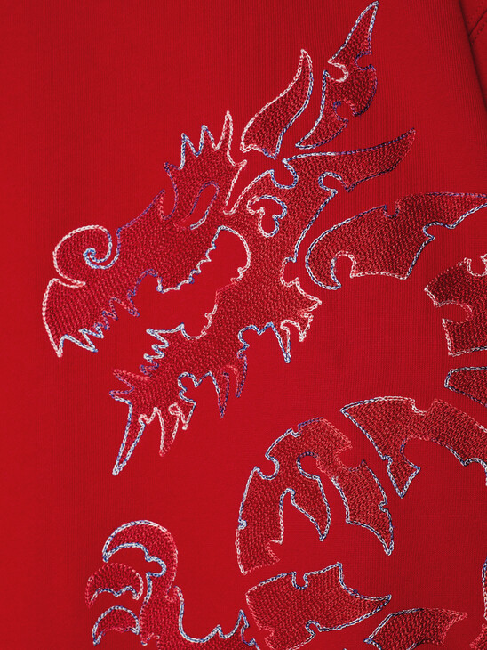 Tommy x CLOT Dual Gender Dragon Motif Sweatshirt