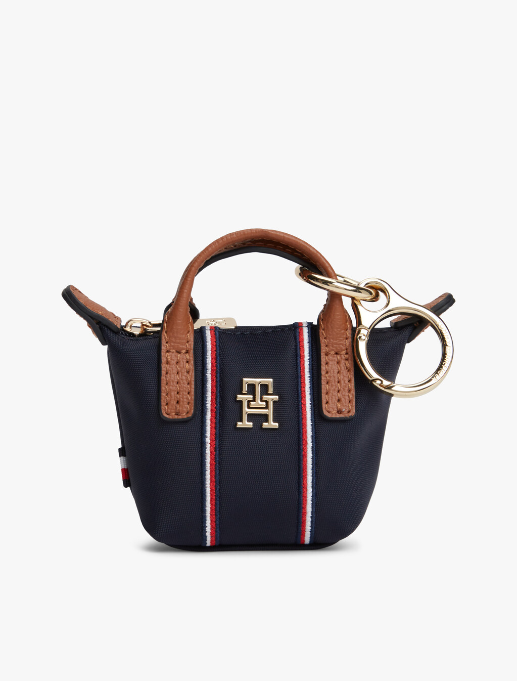 Tote Bag Keyring Pouch Charm, Space Blue, hi-res