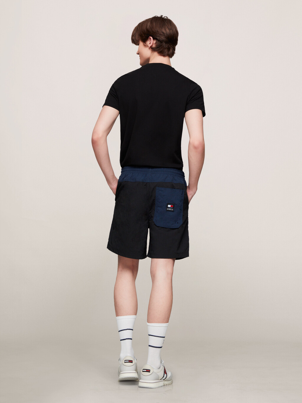 Color Block Shorts, Dark Night Navy, hi-res