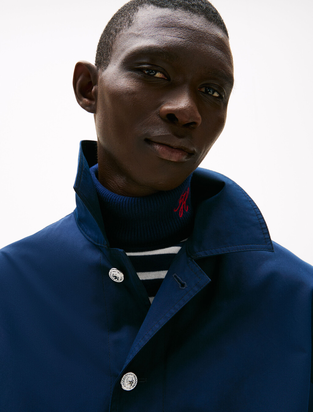 The Runway Collection Oversized Utility Jacket, Carbon Navy, hi-res