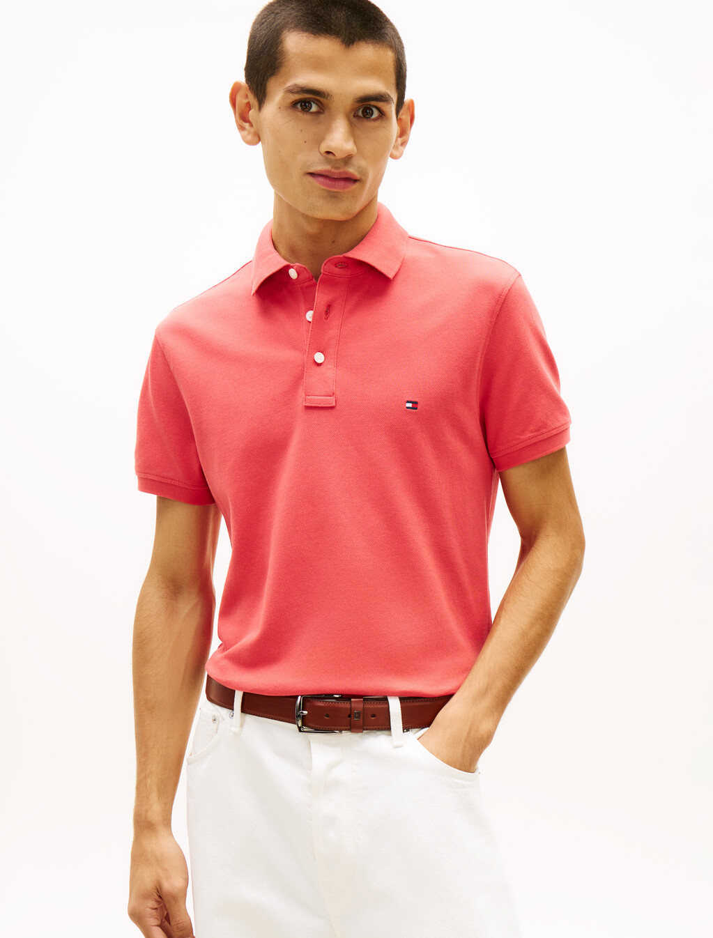 1985 Collection Slim Fit Polo, Vintage Red, hi-res