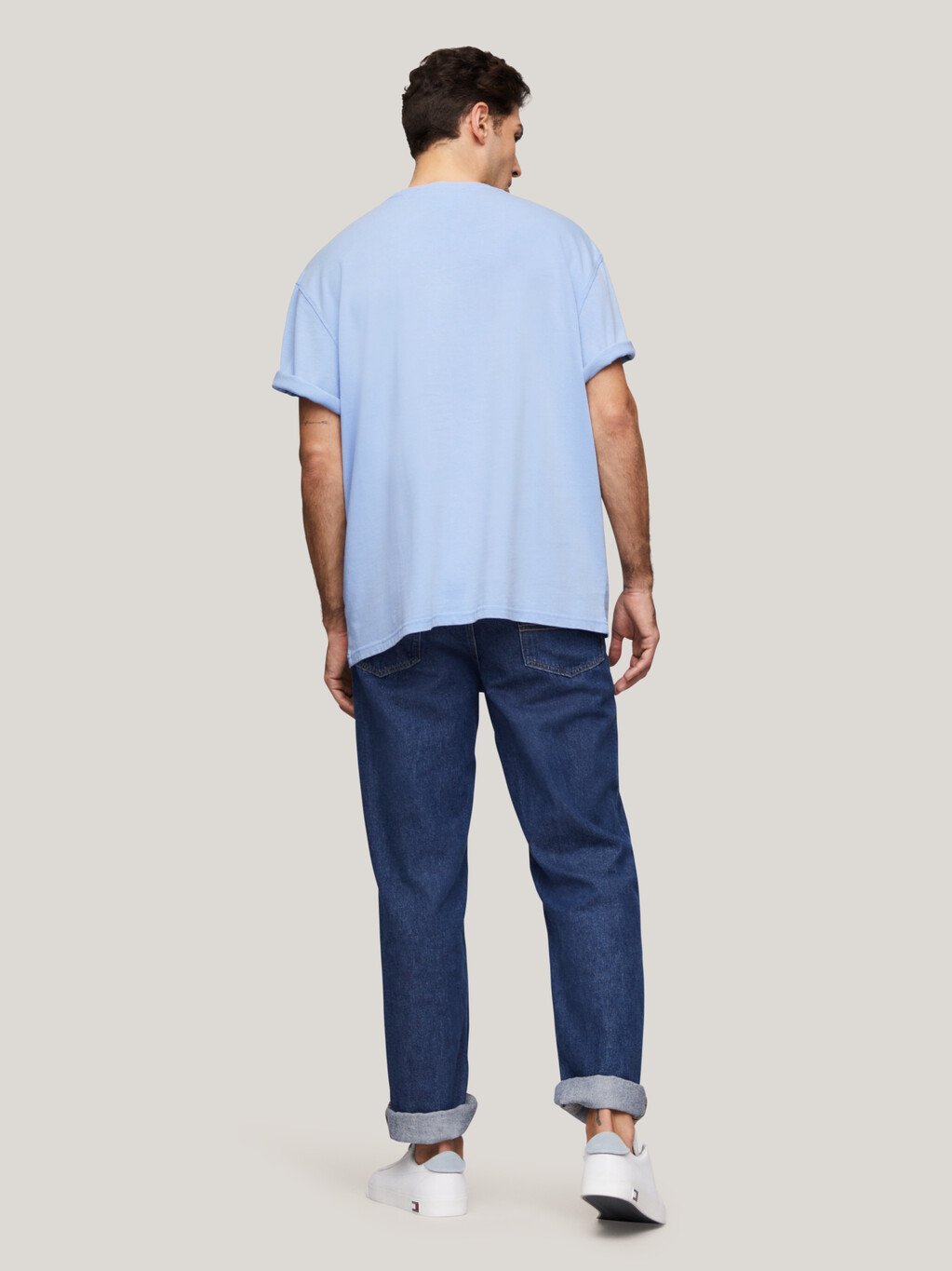 Oversized Boardsports Logo T-Shirt, Moderate Blue, hi-res