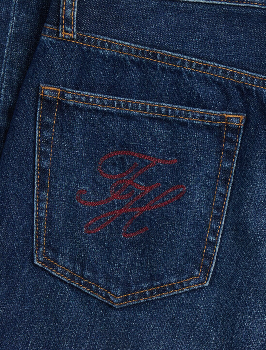 Sarah High Rise Straight Faded Jeans