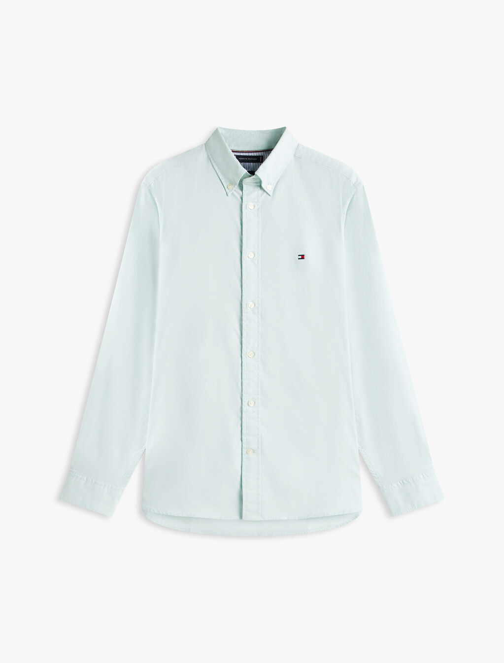 Asia Fit Lightweight Solid Oxford Shirt, Crushed Mint, hi-res
