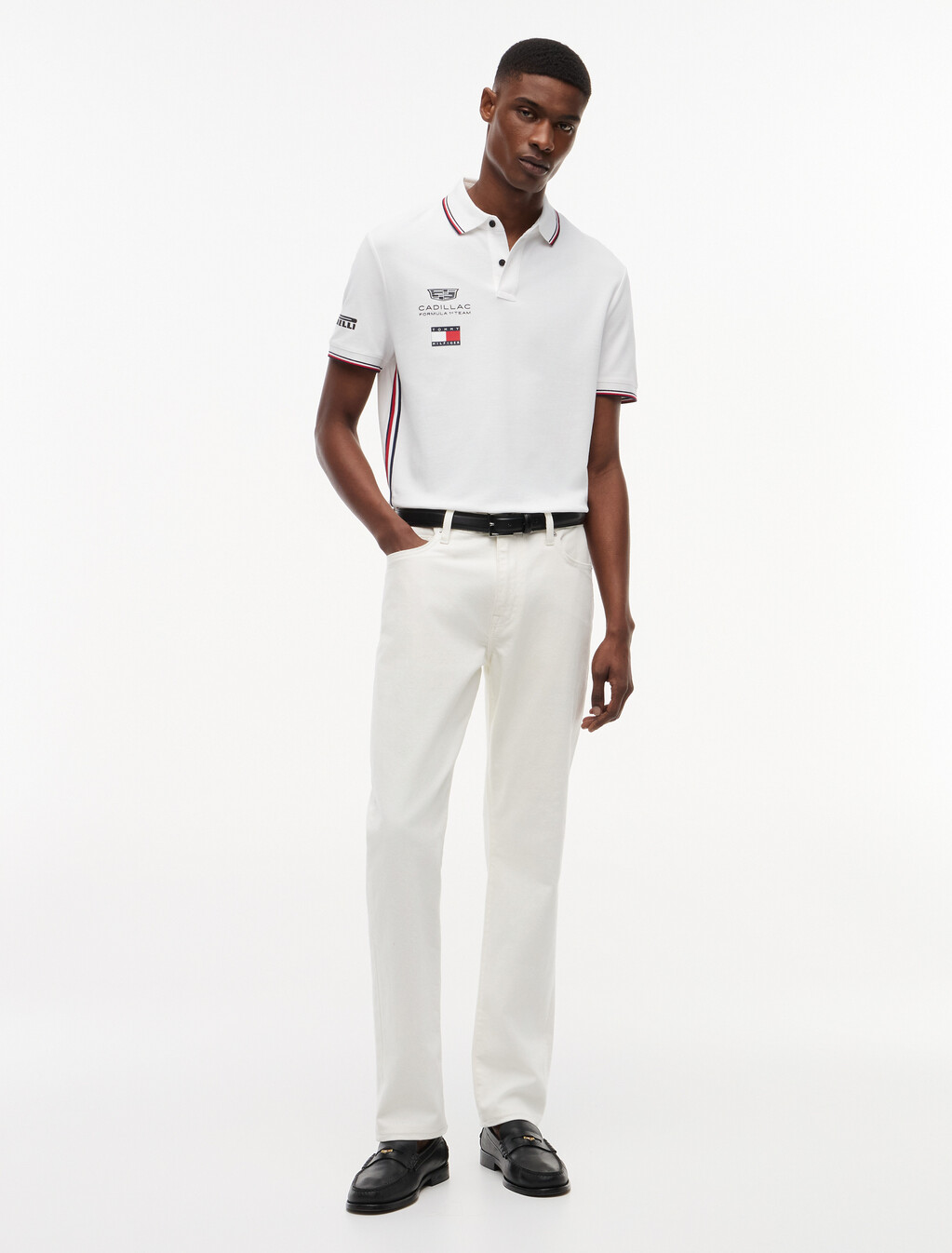 TH x Cadillac Formula 1&reg; Team Replica Polo Shirt, White, hi-res