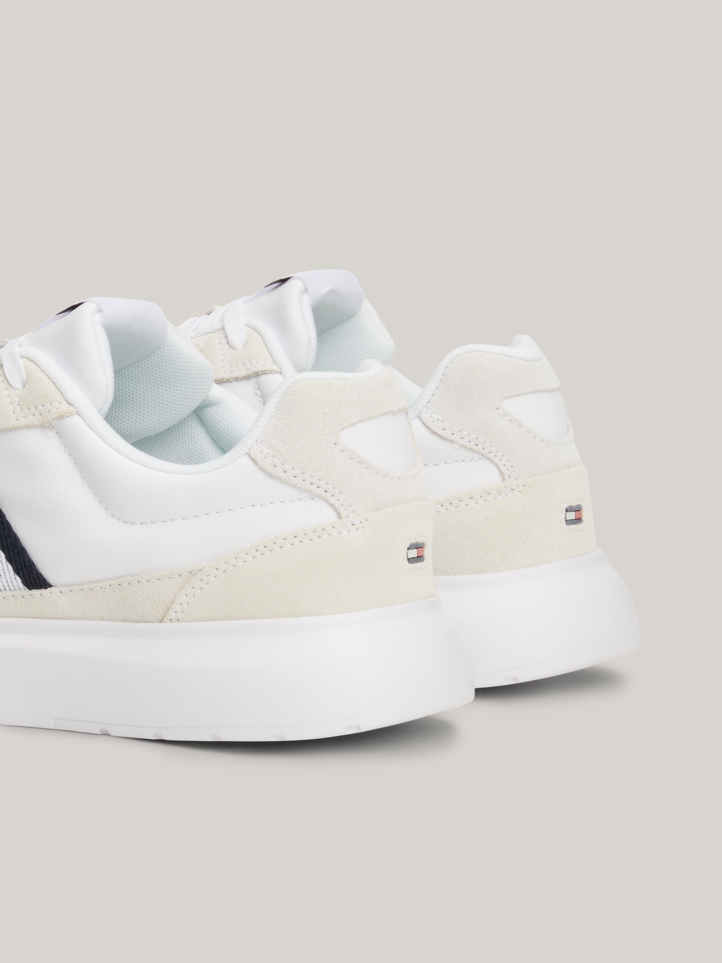 Tommy Hilfiger Signature Tape Cupsole Trainers in White