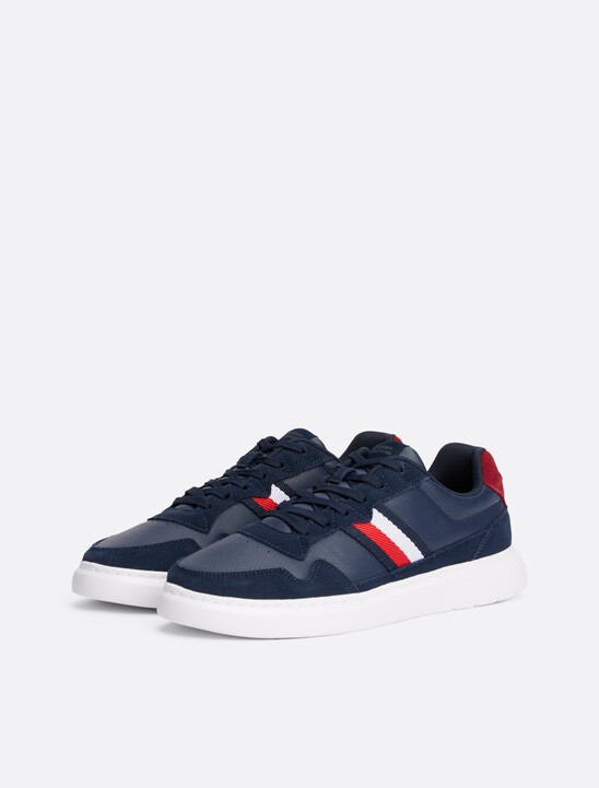 Signature Tape Cupsole Trainers