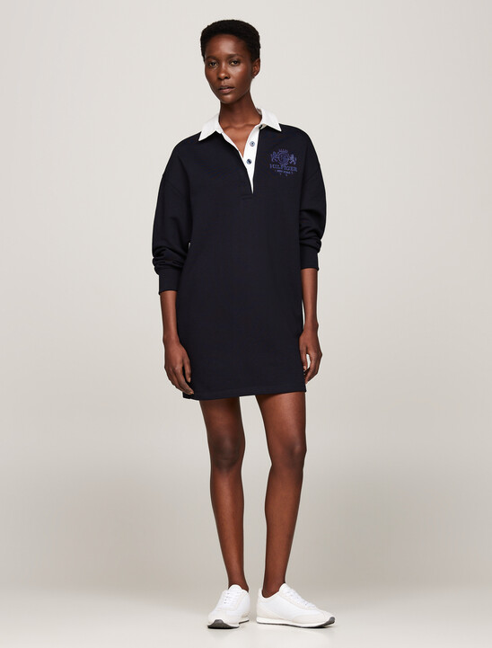 Relaxed Mini Rugby Dress