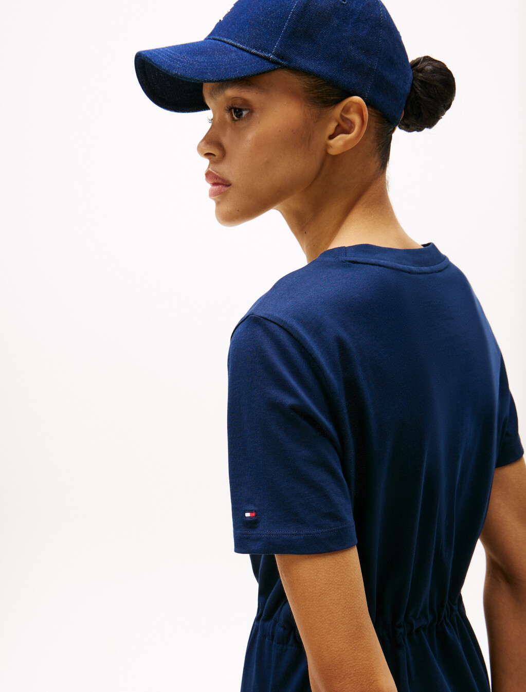 Hilfiger T-Shirt Dress, Dark Night Navy, hi-res