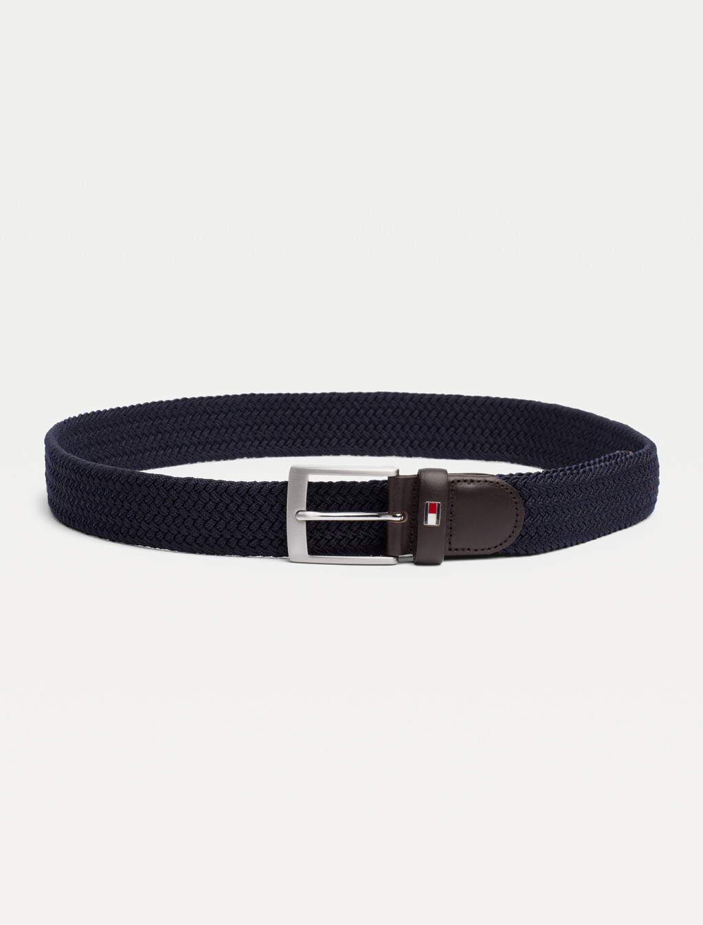 Fabric Braided Belt, Sky Captain, hi-res