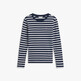 Stripe Dark Blue / Ecru