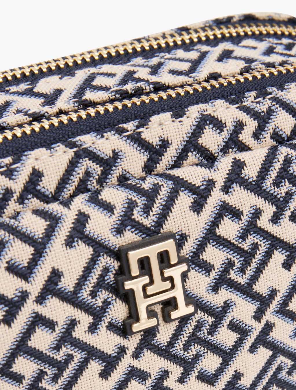 TH Monogram Jacquard Camera Bag, Space Blue, hi-res