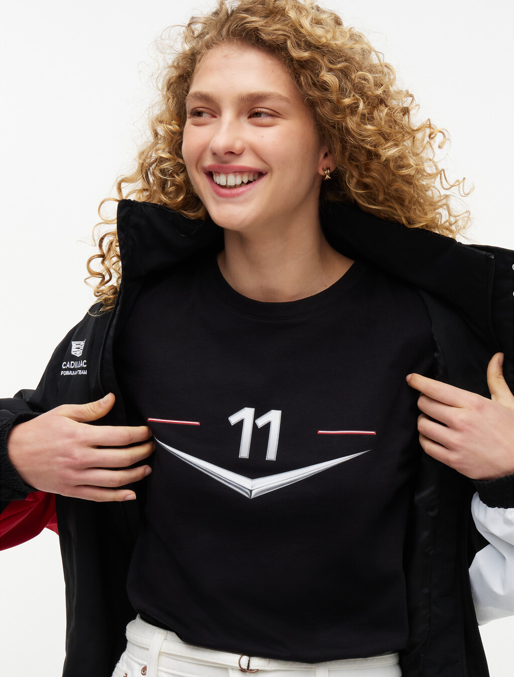 TH x Cadillac Formula 1&reg; Team T-Shirt, Black, hi-res