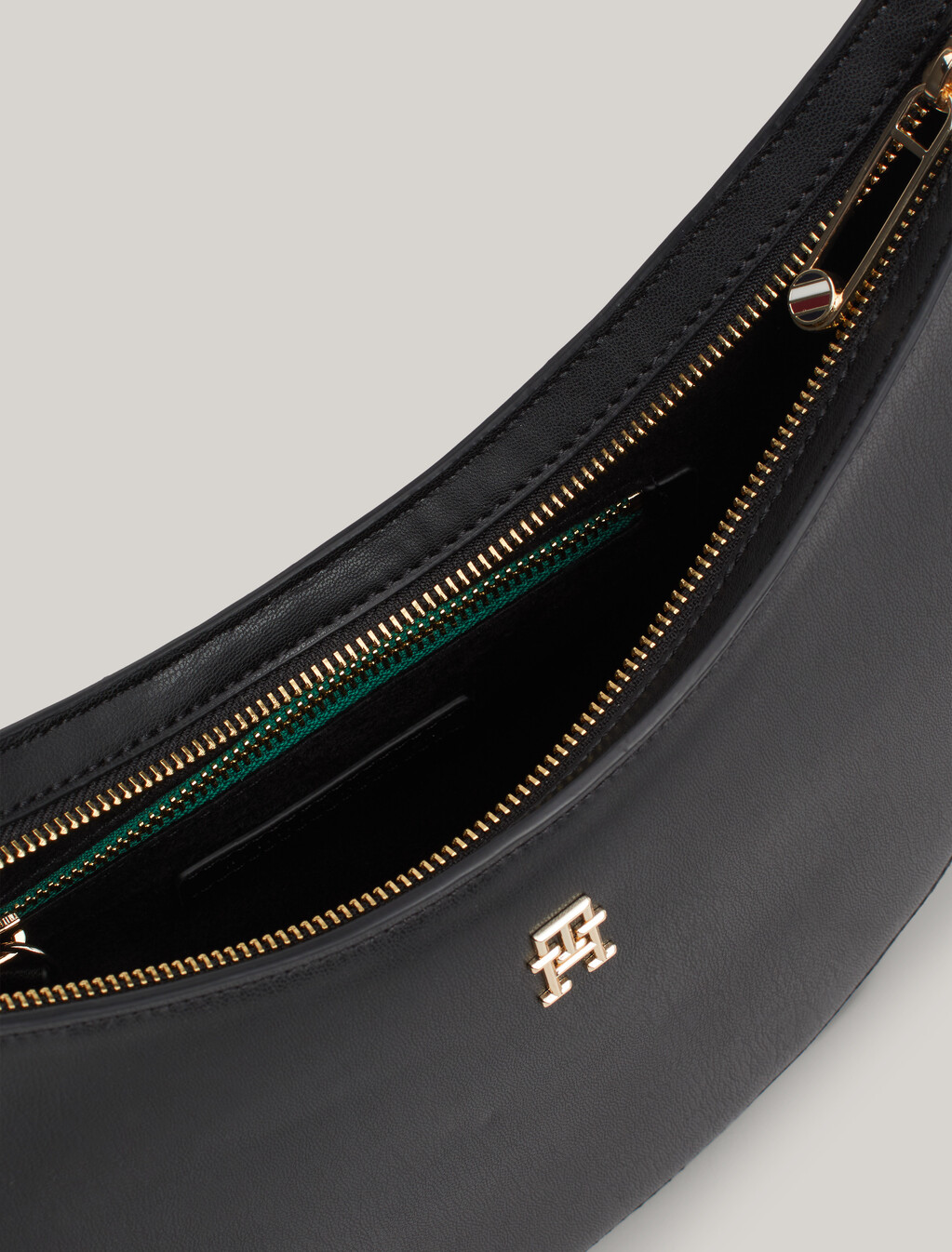 Hilfiger Monotype Shoulder Bag, Black, hi-res
