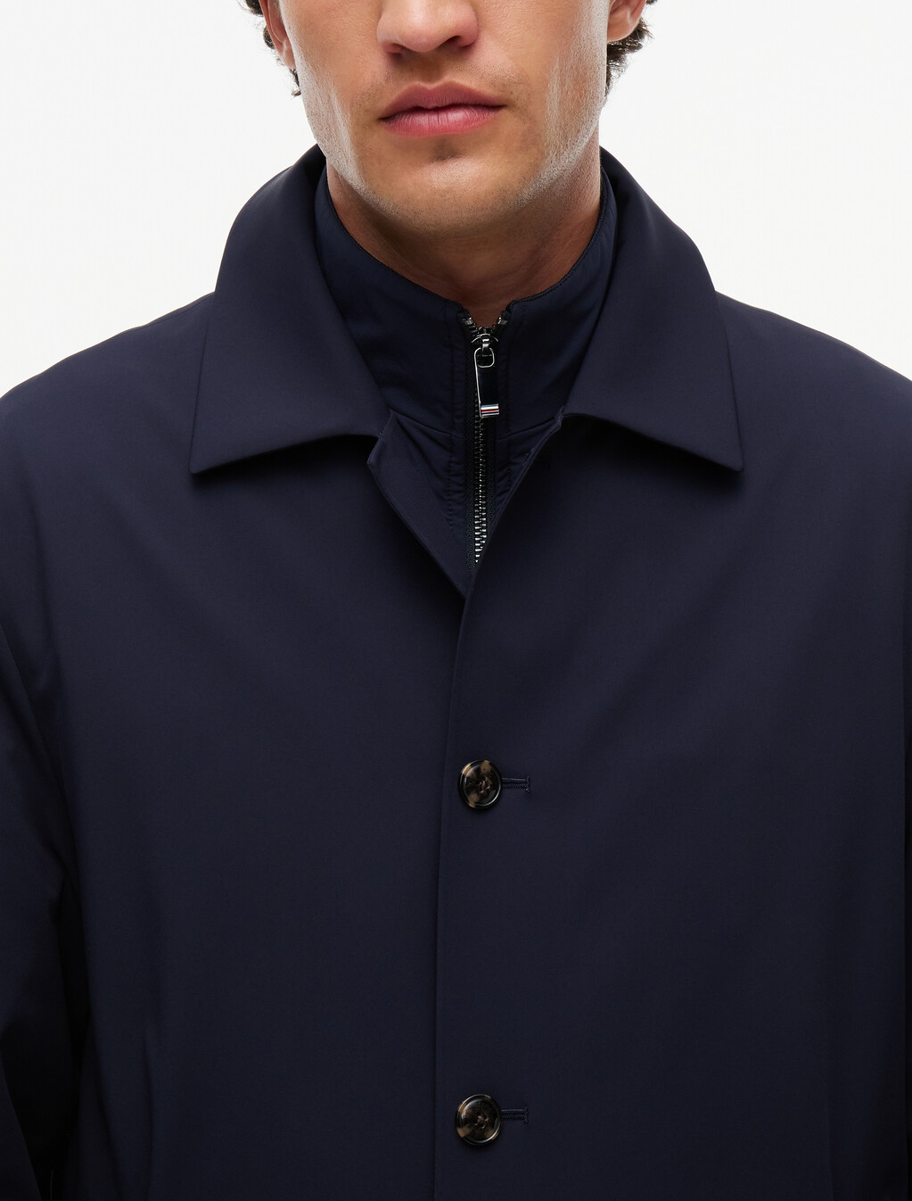 New York Label Performance 3-in-1 Coat, Navy Blue, hi-res