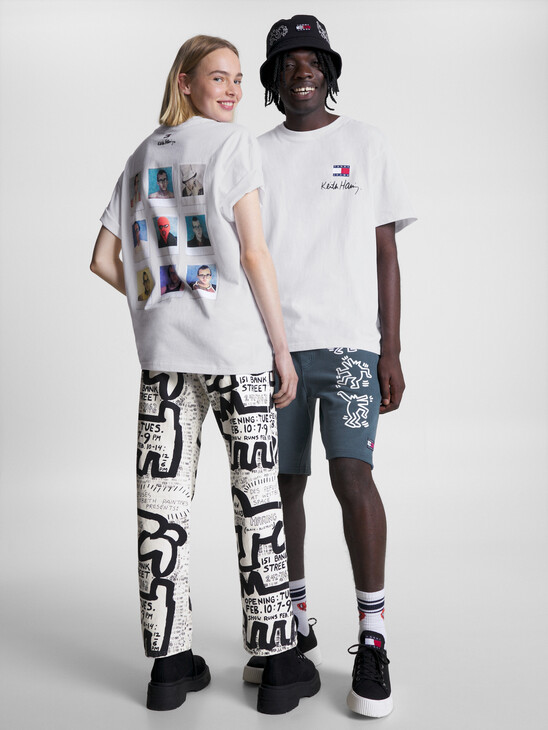 TOMMY X KEITH HARING DUAL GENDER RELAXED FIT T-SHIRT