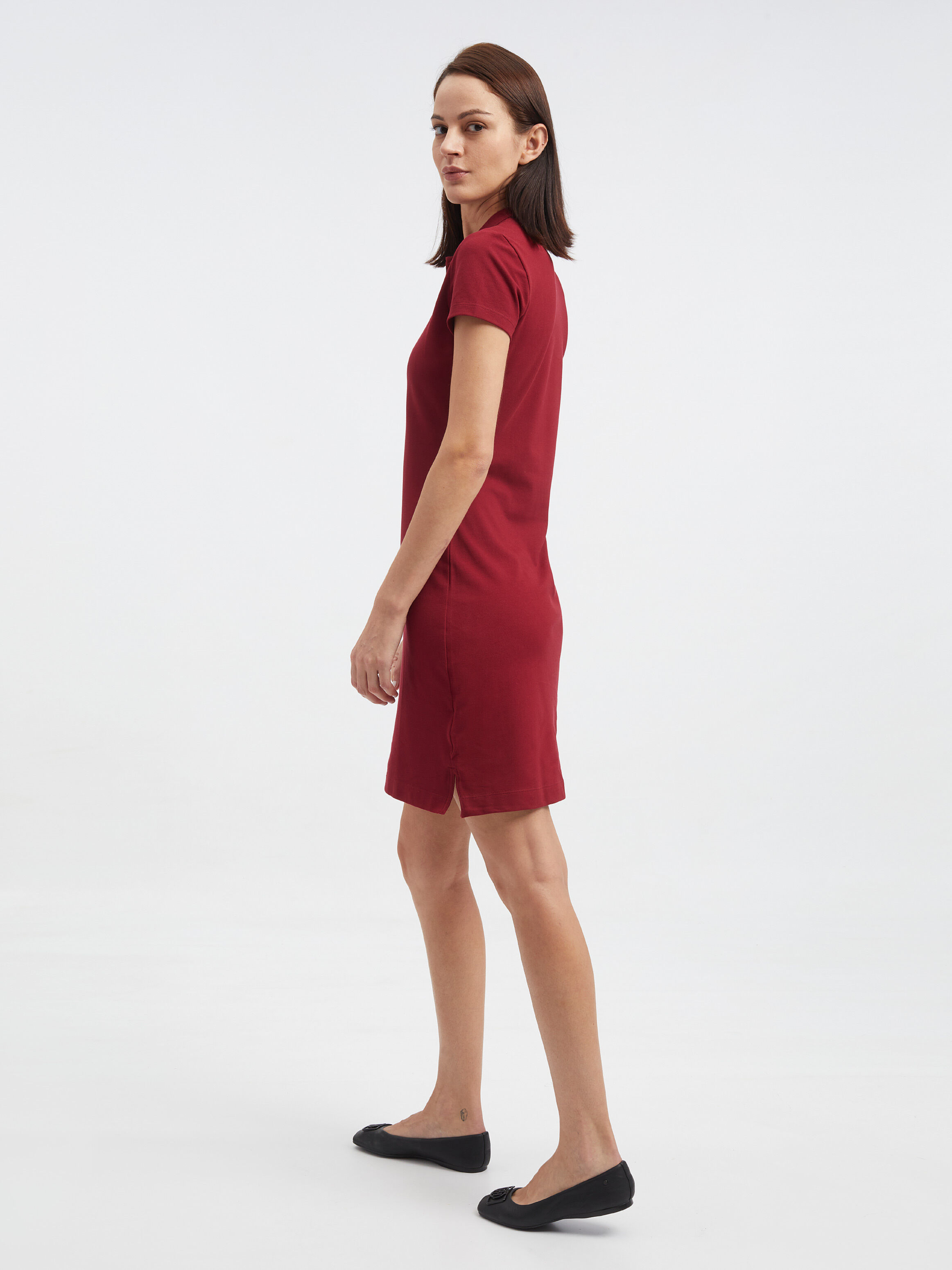Slim Polo Dress