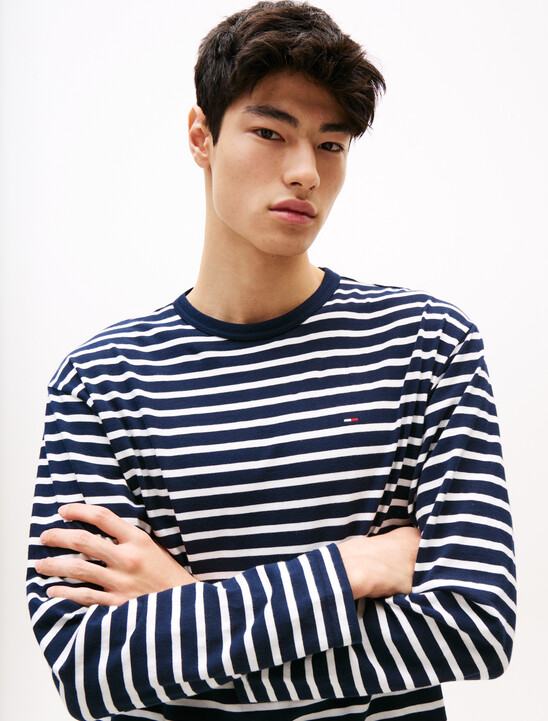 Breton Stripe Slim Long Sleeve T-Shirt
